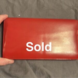 Loewe Leather Wallet, unbranded chain, wallet box & dust bag didn’t come with it